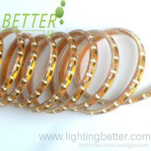 PU glue 3528 flexible strip 120leds/m with yellow PCB
